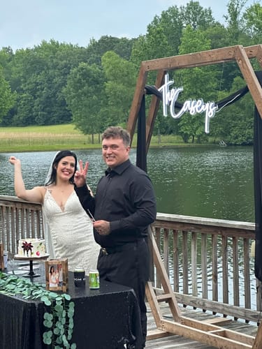 Customer photo review of Brite Lite New Neon Sign: The Caseys