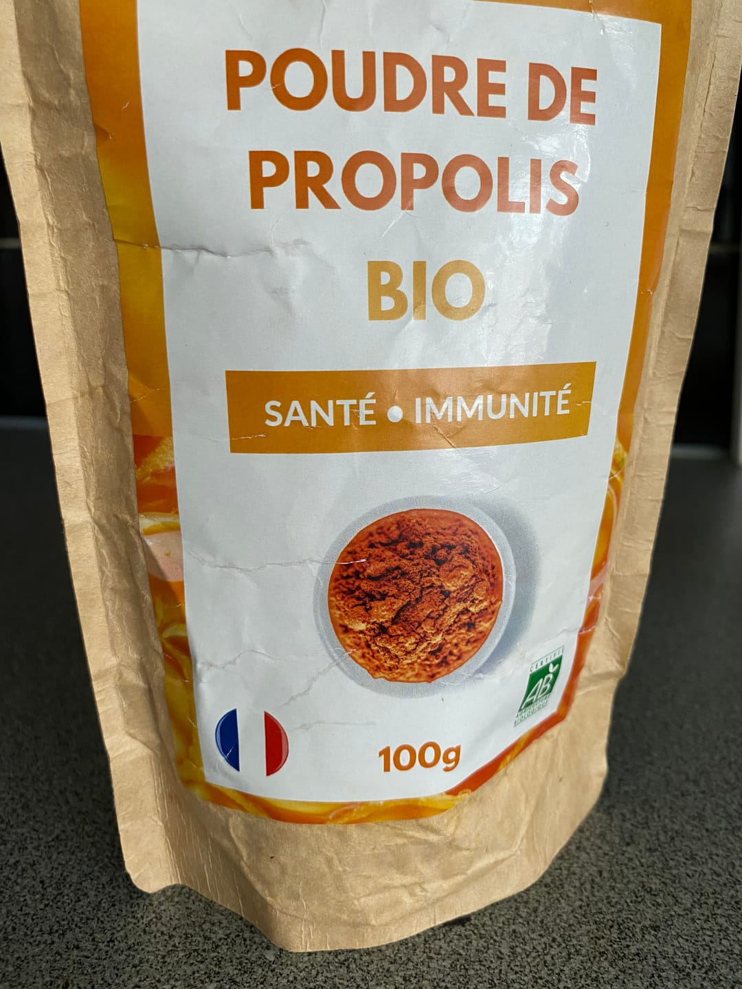 Customer photo review of PROPOLIS BIO (EN POUDRE)