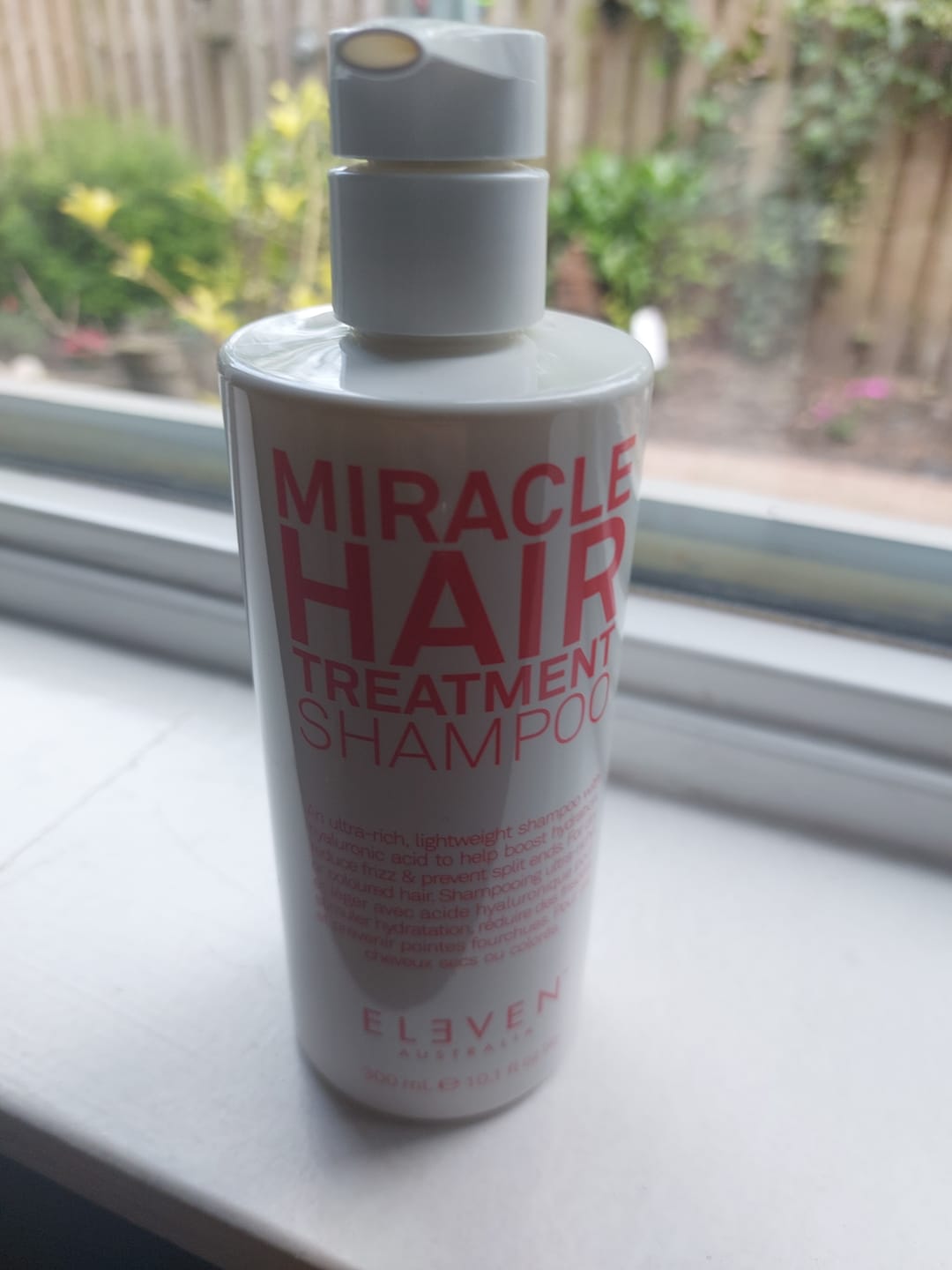 Customer photo review of Miracle Hair Treatment Shampoo