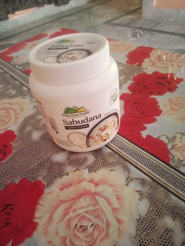 Customer photo review of Sabudana Tapioca Pearls ساگو دانہ Improves Digestion, Keeps Brain & Heart Healthy