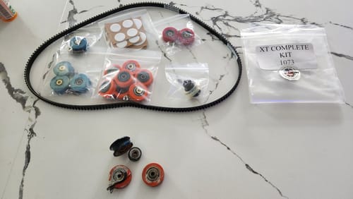 Customer photo review of Gemini Revolution XT Complete Wear Parts Replacement Kit