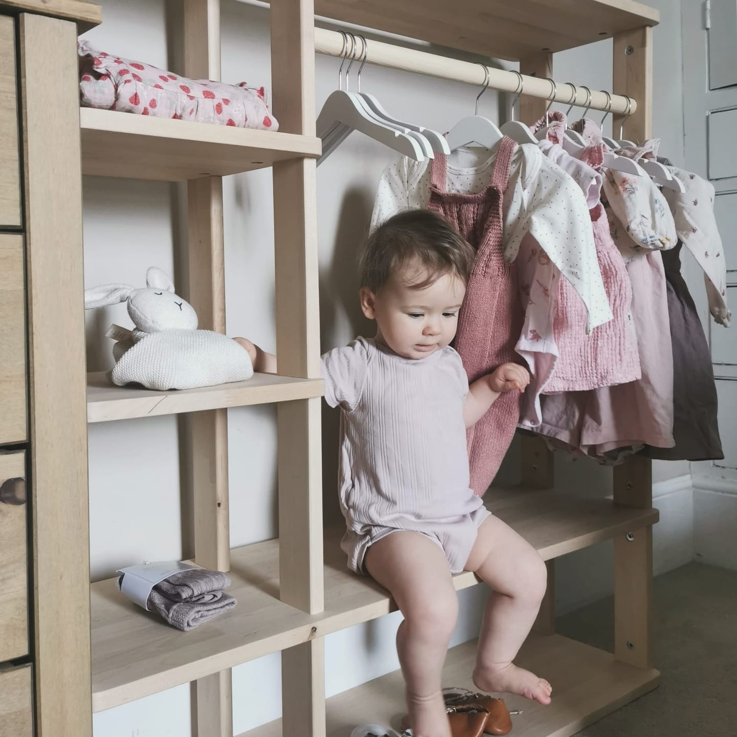 Customer photo review of Montessori Kids Wardrobe