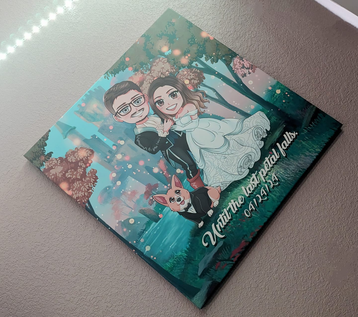 Customer photo review of Custom Father's Day Portrait by Fabiano