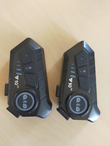 Customer photo review of Motarcom - L'intercom moto haut de gamme et abordable