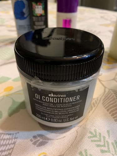 Customer photo review of Acondicionador Oi Davines