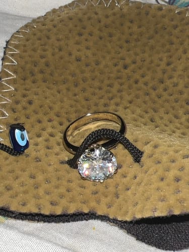 Customer photo review of GLITTERING GEMFIRE 5 CARAT RING