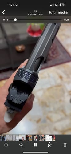 Customer photo review of Vector Optics SCRD-SM64 Frenzy-X 1x19x26 MRS GenII Solar Power Multi-Reticle
