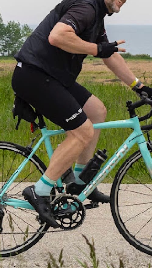 Customer photo review of Pro Team Bib Shorts | A Must Have for Every Cyclist