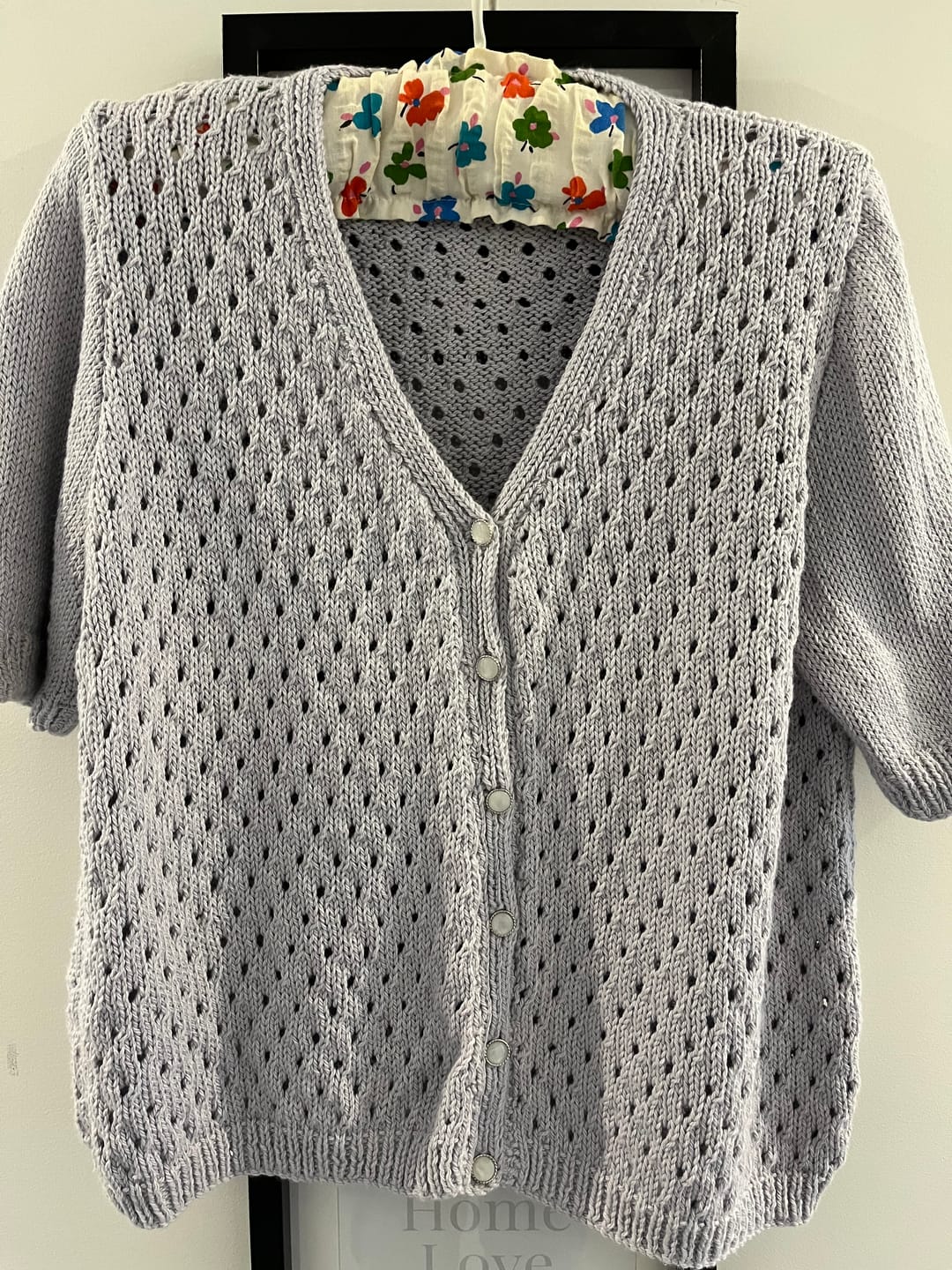 Customer photo review of Heirloom Cotton 8 ply