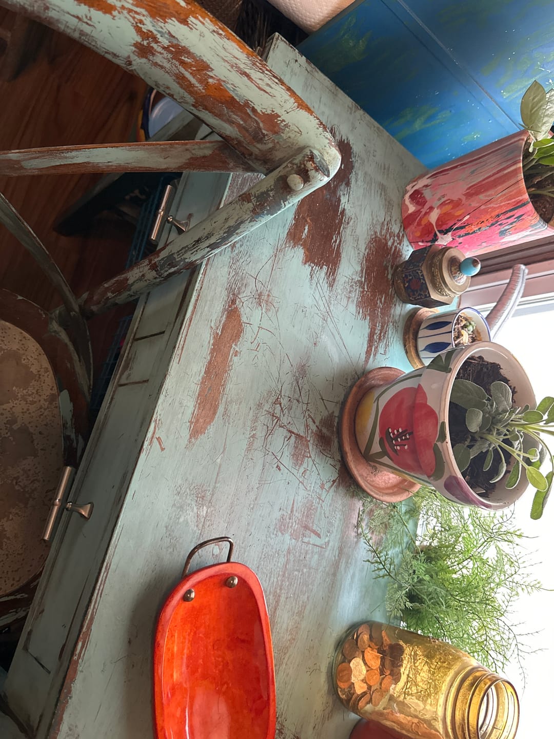 Customer photo review of Cracked Gesso