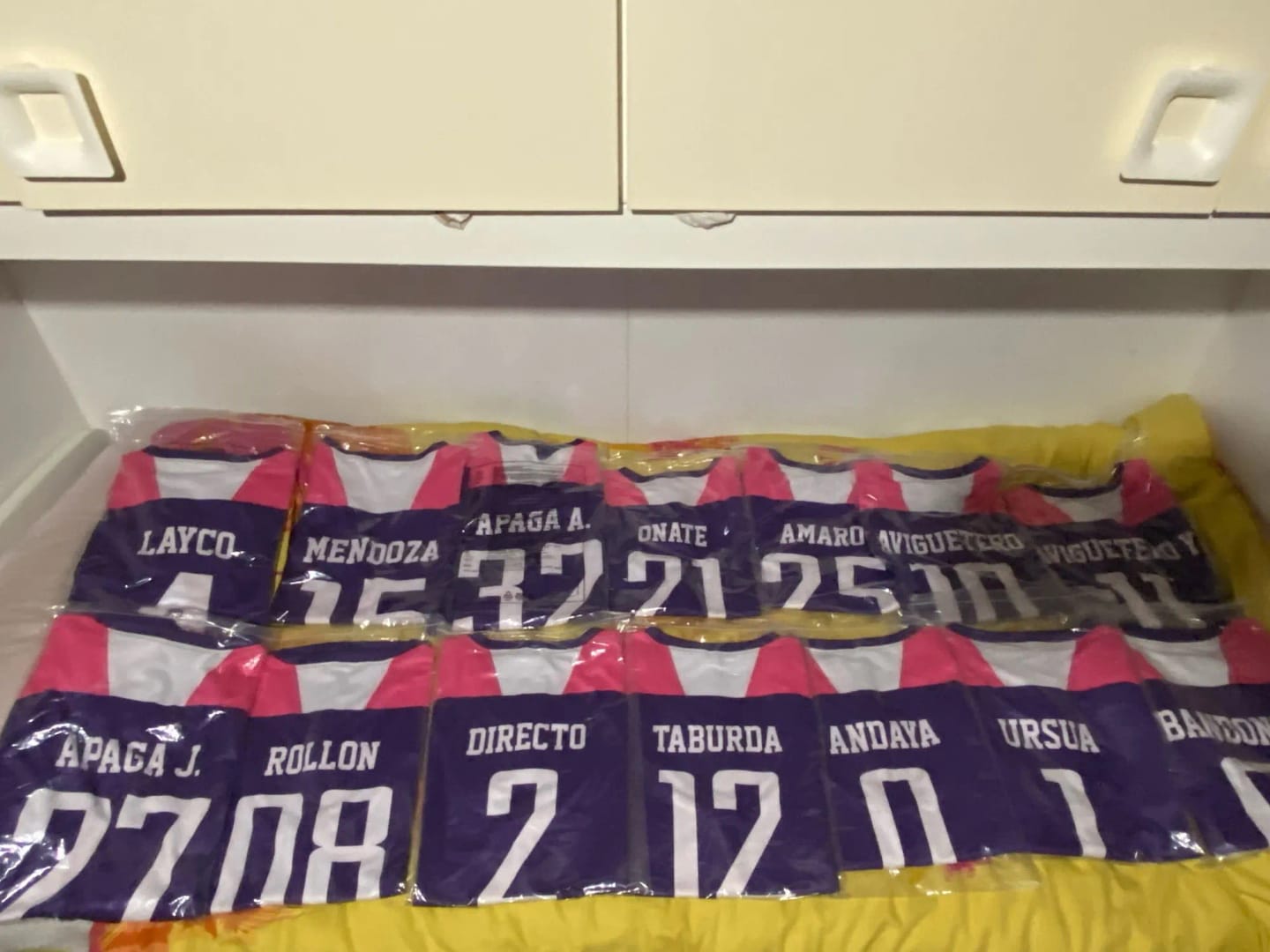 Customer photo review of Custom Purple Mesh Basketball Athletic Performance Jersey