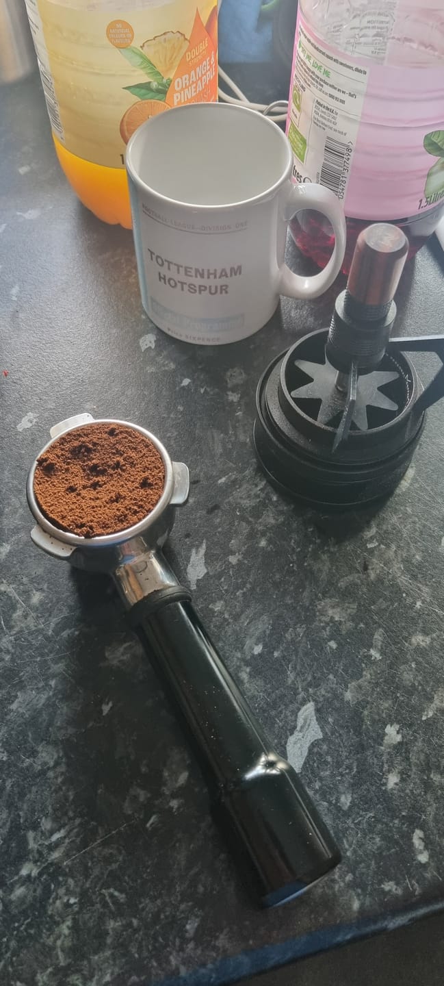 Customer photo review of Geared Spinning WDT Tool - Espresso Distribution - MUVNA