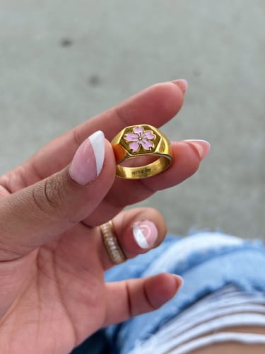 Customer photo review of Spring Day Ring - 12MM
