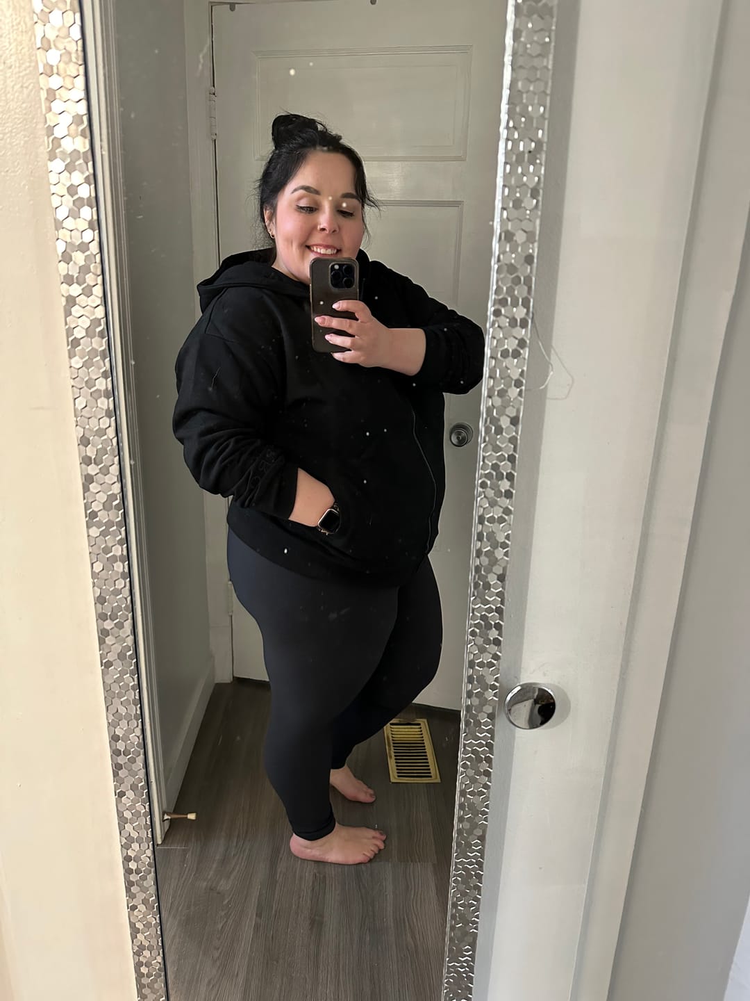 Customer photo review of Boyfriend Zip-Up