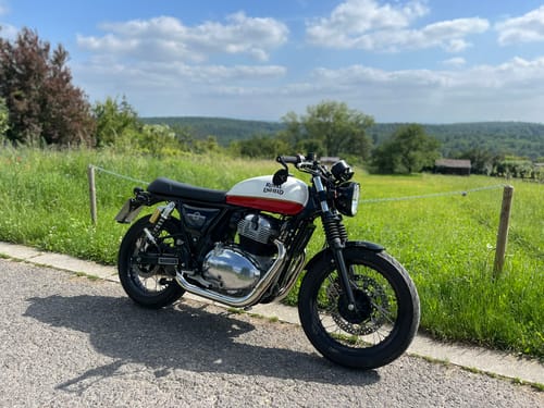 Customer photo review of Echappement "Hot Rod" Royal Enfield Interceptor/ continentale GT 650