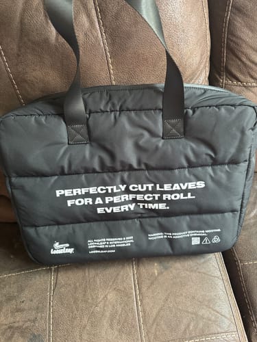 Customer photo review of Puffer LooseLeaf Tote Bag