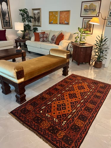 Customer photo review of Afghan Beauty 6.0  (6’x3'3”)
