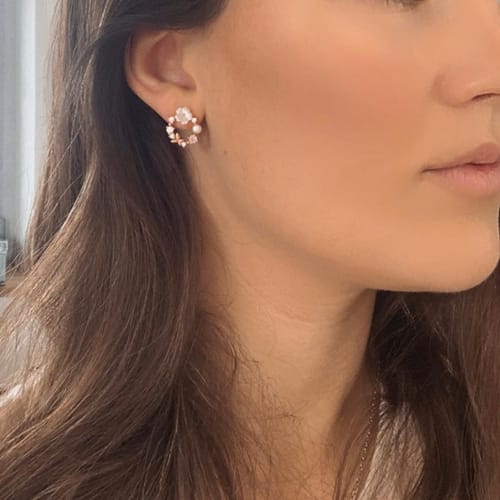 Customer photo review of Boucles d'oreilles Eve