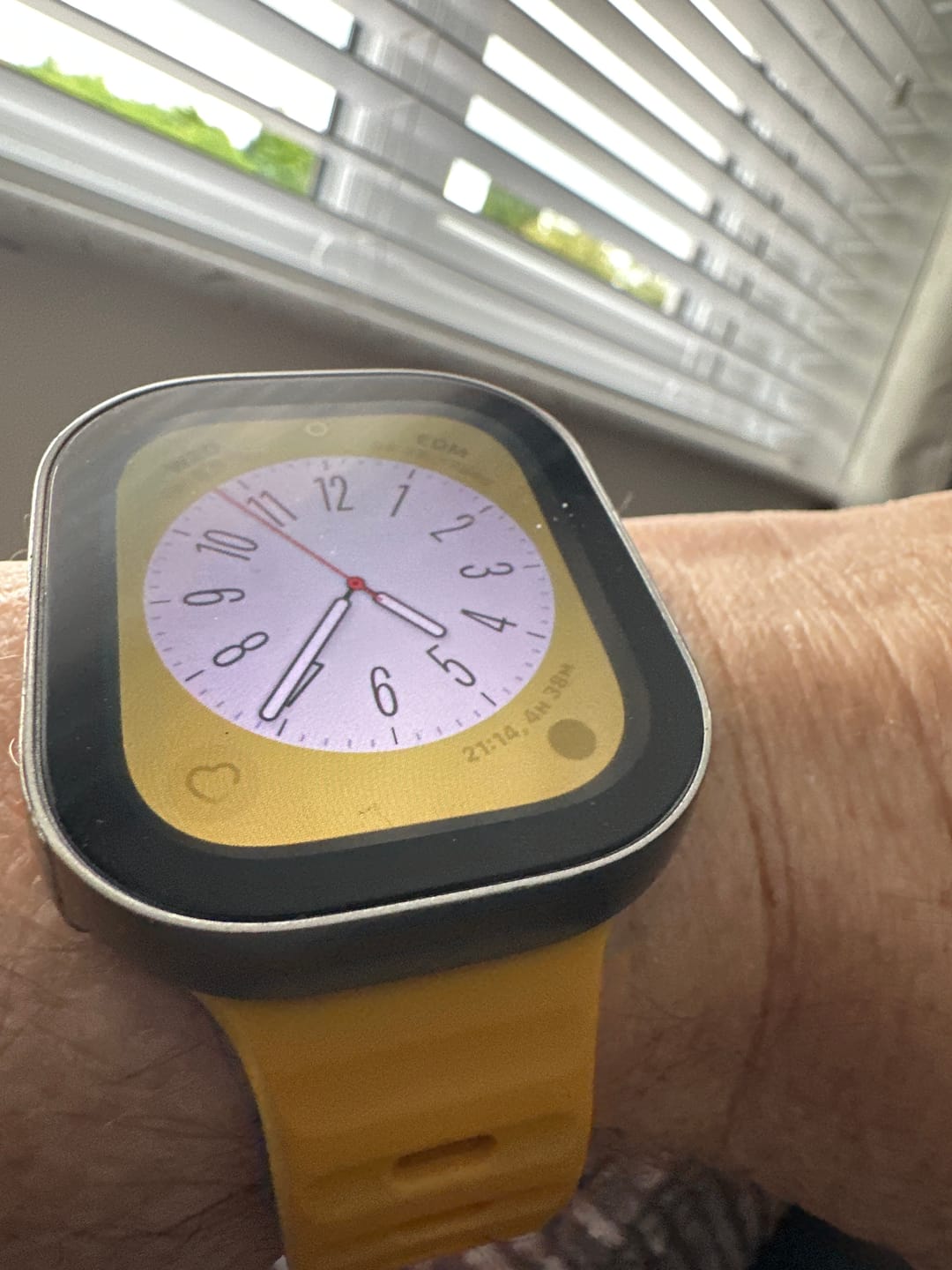 Customer photo review of Soft Silicone Strap for Apple Watch
