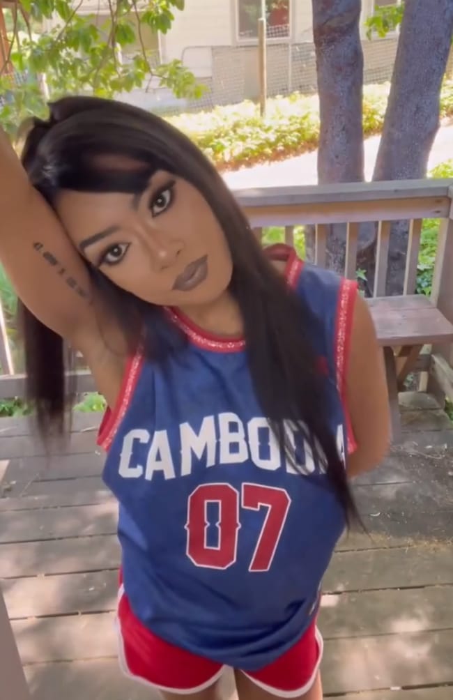 Customer photo review of Cambodia Custom Basketball Jersey