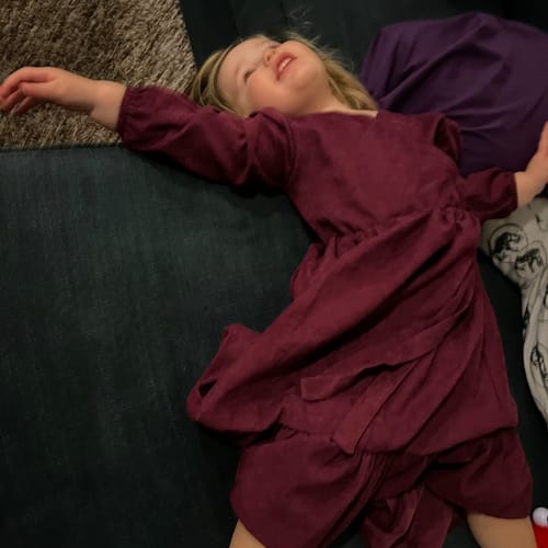 Customer photo review of Rachel Timmerman's Mommy & Me Matching Dresses