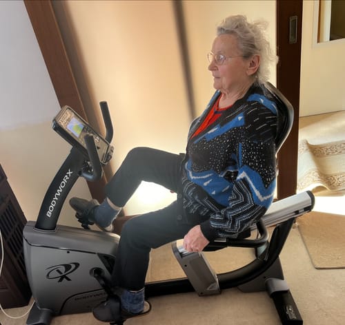 Customer photo review of BODYWORX ARX700 RECUMBENT BIKE