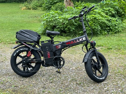 Customer photo review of Wallke H9 AWD | 3200W Folding Ebike 60/82Ah Battery