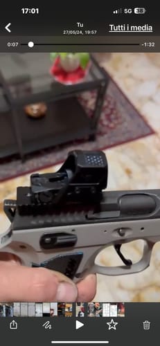 Customer photo review of Vector Optics SCRD-SM64 Frenzy-X 1x19x26 MRS GenII Solar Power Multi-Reticle