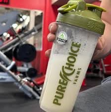 Customer photo review of Whey Protein Isolate with Organic Vanilla