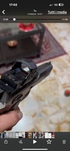 Customer photo review of Vector Optics SCRD-SM64 Frenzy-X 1x19x26 MRS GenII Solar Power Multi-Reticle