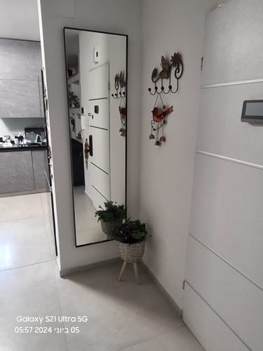 Customer photo review of דלת מראה להסתרת ארון חשמל