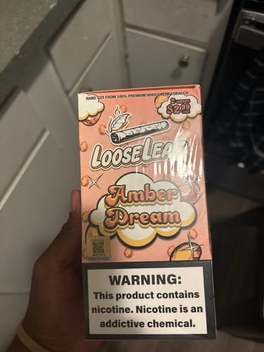 Customer photo review of Amber Dream LooseLeaf 2-Pack Wraps (40 Count)