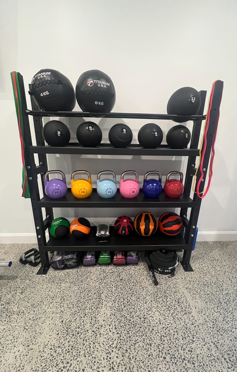 Customer photo review of MULTI PURPOSE STORAGE RACK