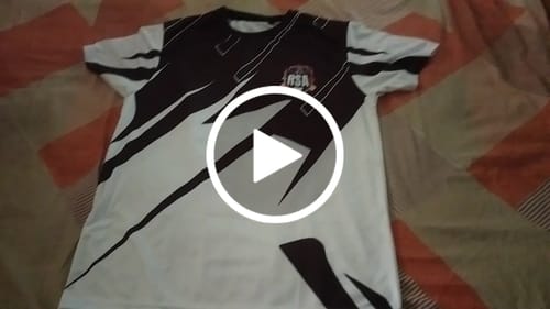 Customer video review of Customized Men's Sports Jersey