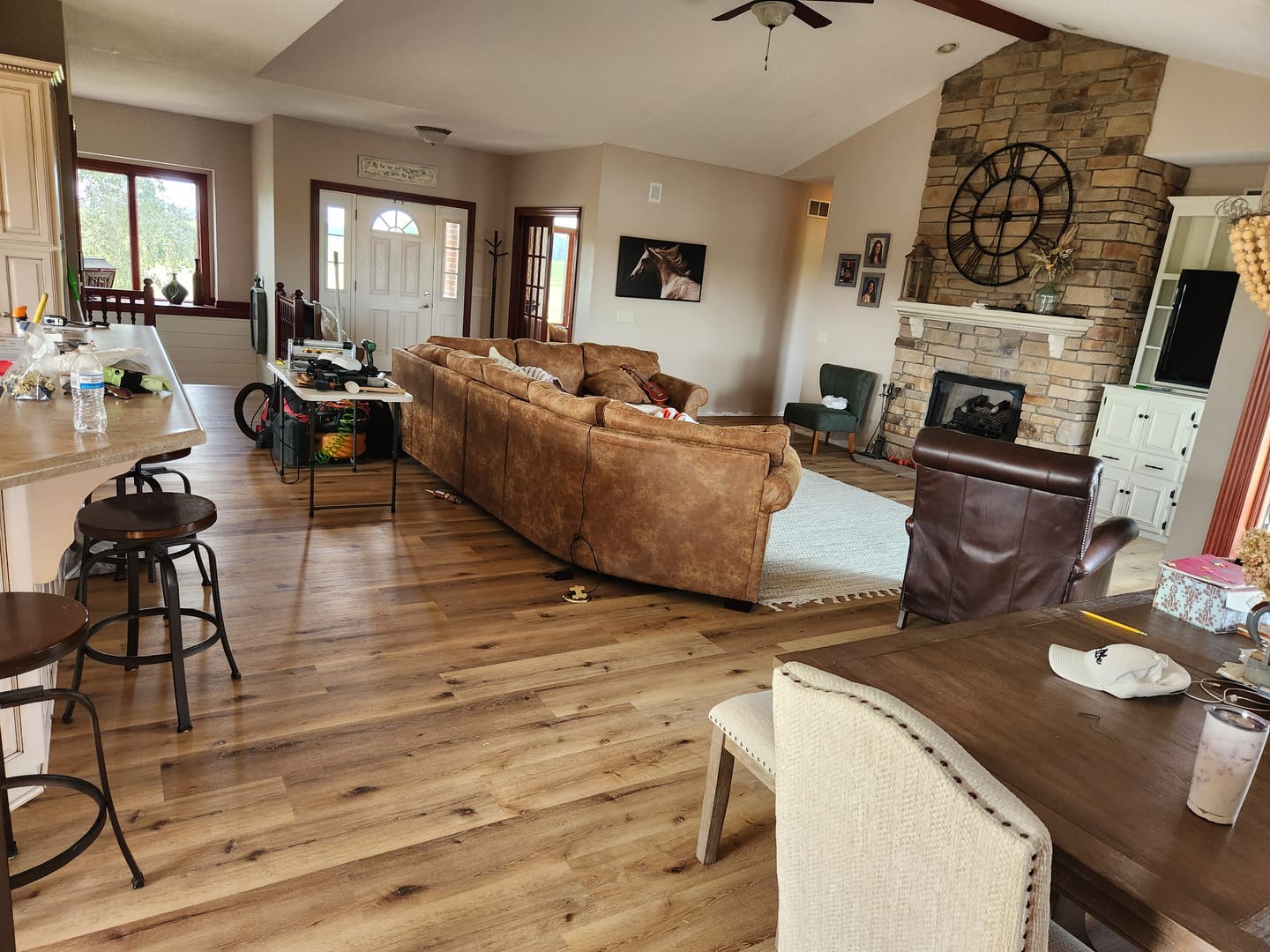Customer photo review of Cree - Rigid Core Floor (9" x 48")