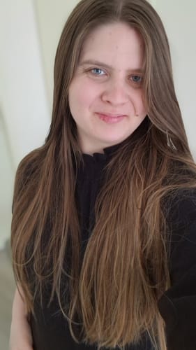 Customer photo review of Basic Blouse Met Kraagje Zwart