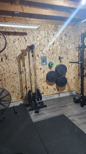 Customer photo review of MIKOLO ALQS Wall Mounted Pulley Tower