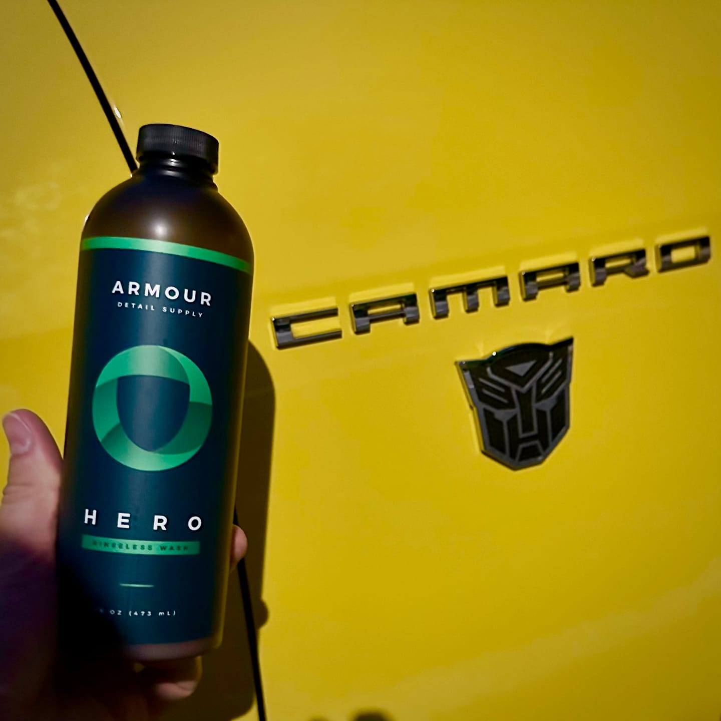 Customer photo review of HERO - Rinseless Wash