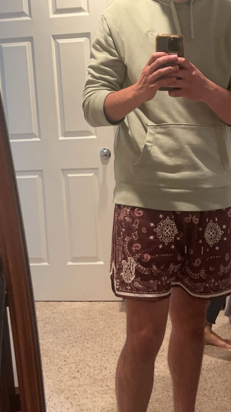 Customer photo review of 132 Infamous Bandana Shorts