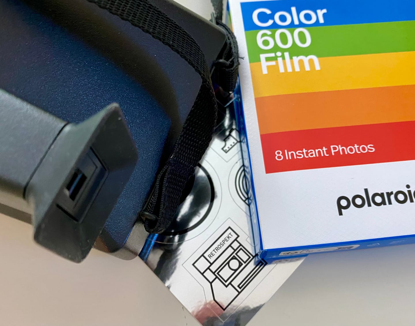 Customer photo review of Replacement Polaroid 600 Viewfinder Eye Cup