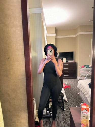 Customer photo review of Zyptara™ Flared Jumpsuit