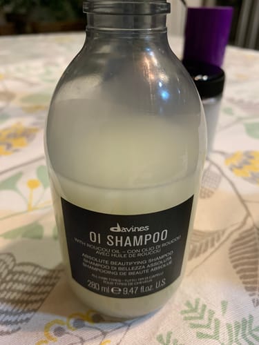 Customer photo review of Shampoo antioxidante Oi Davines