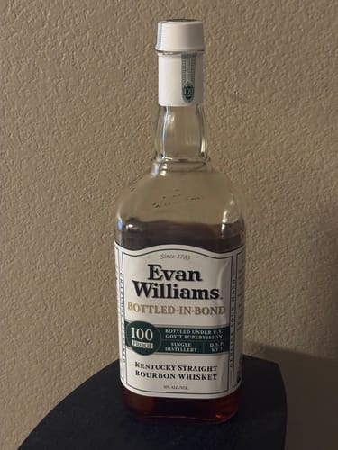 Customer photo review of Evan Williams Bourbon 1.75L | Bottled In Bond 100 Proof