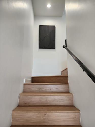 Customer photo review of Minimalist Zen Canvas Painting #MZ034