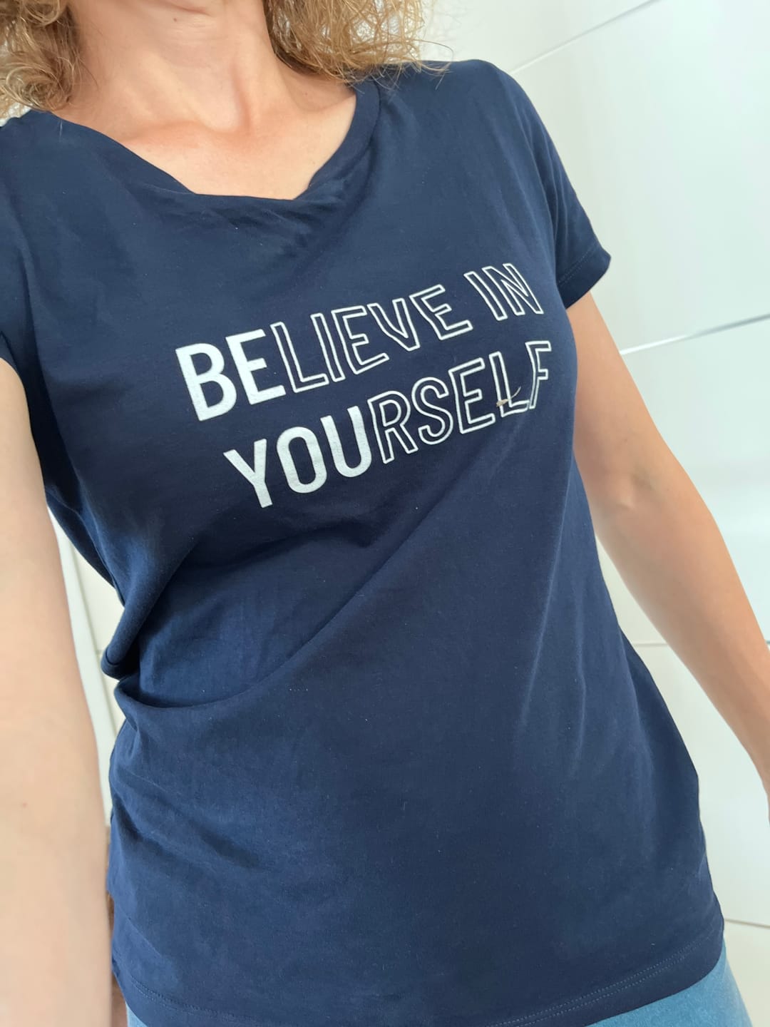 Customer photo review of Believe 100% Bio T-Shirt