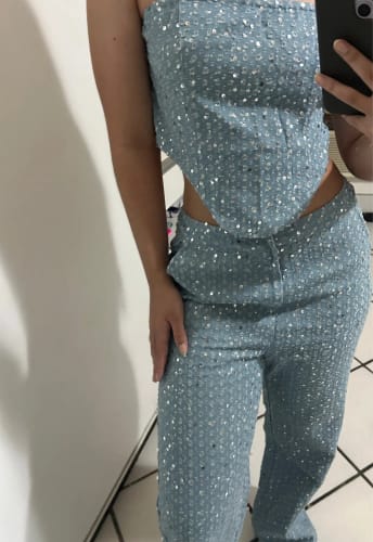 Customer photo review of Amy | Sparkle Set