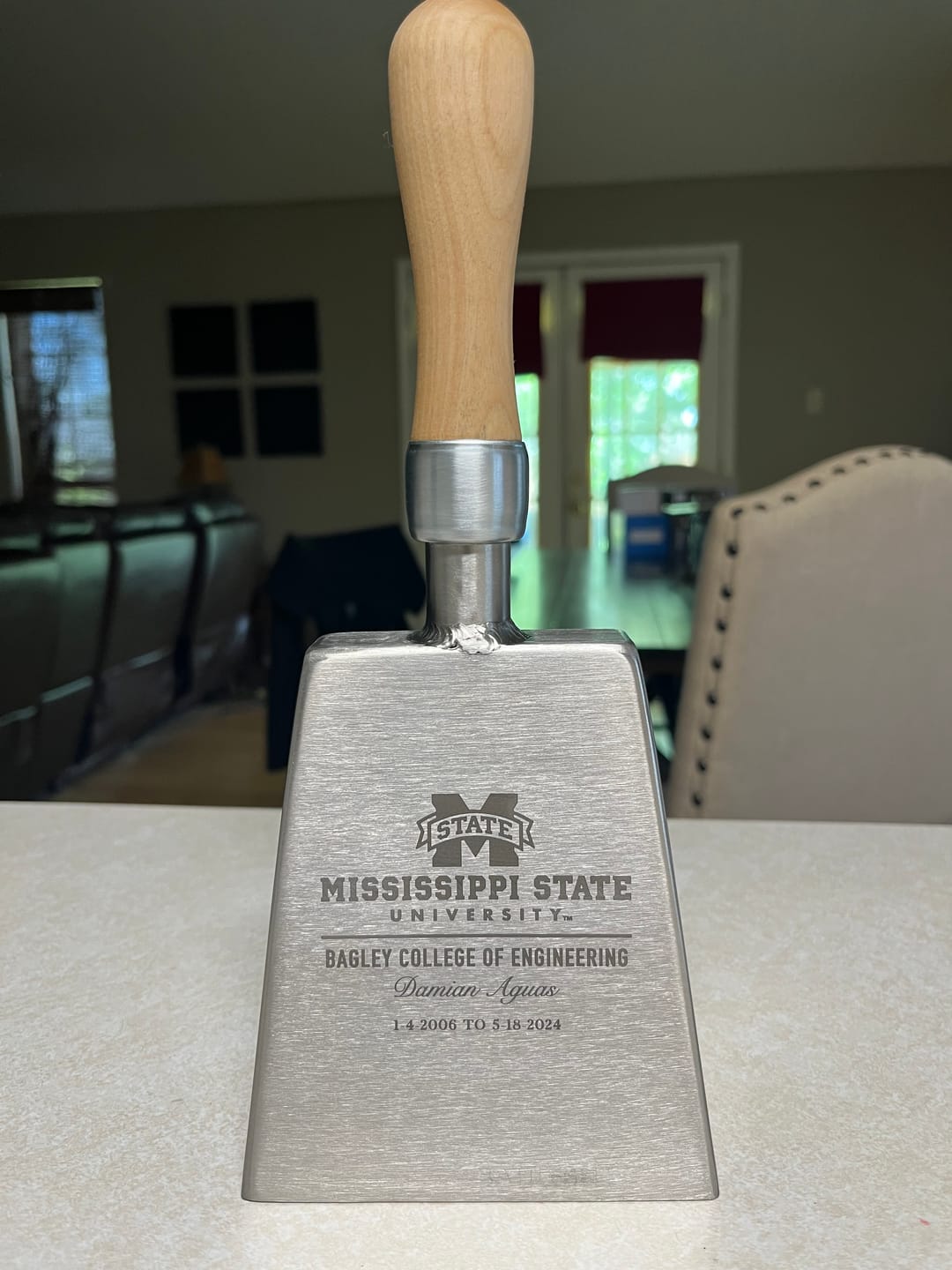 Customer photo review of MSU Graduate BattleBell