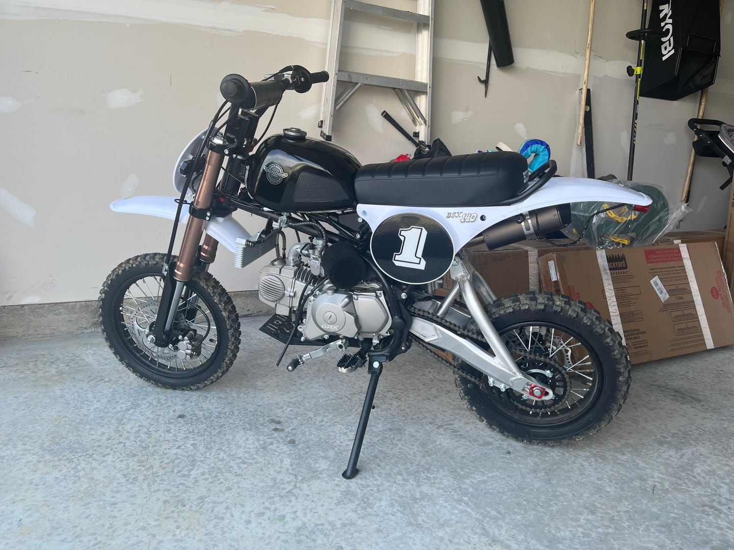 Customer photo review of Buscadero™ BSX 140 Pit Bike