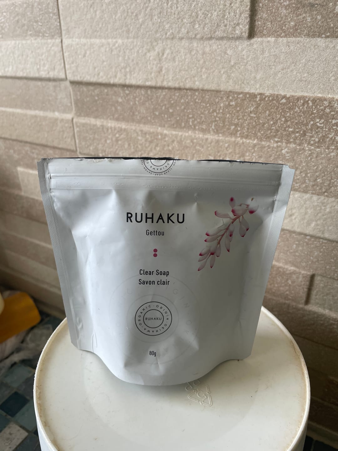 Customer photo review of RUHAKU Gettou Clear Soap