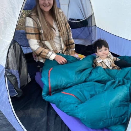 Customer photo review of Fall Flannels Mommy and Me Matching Shackets